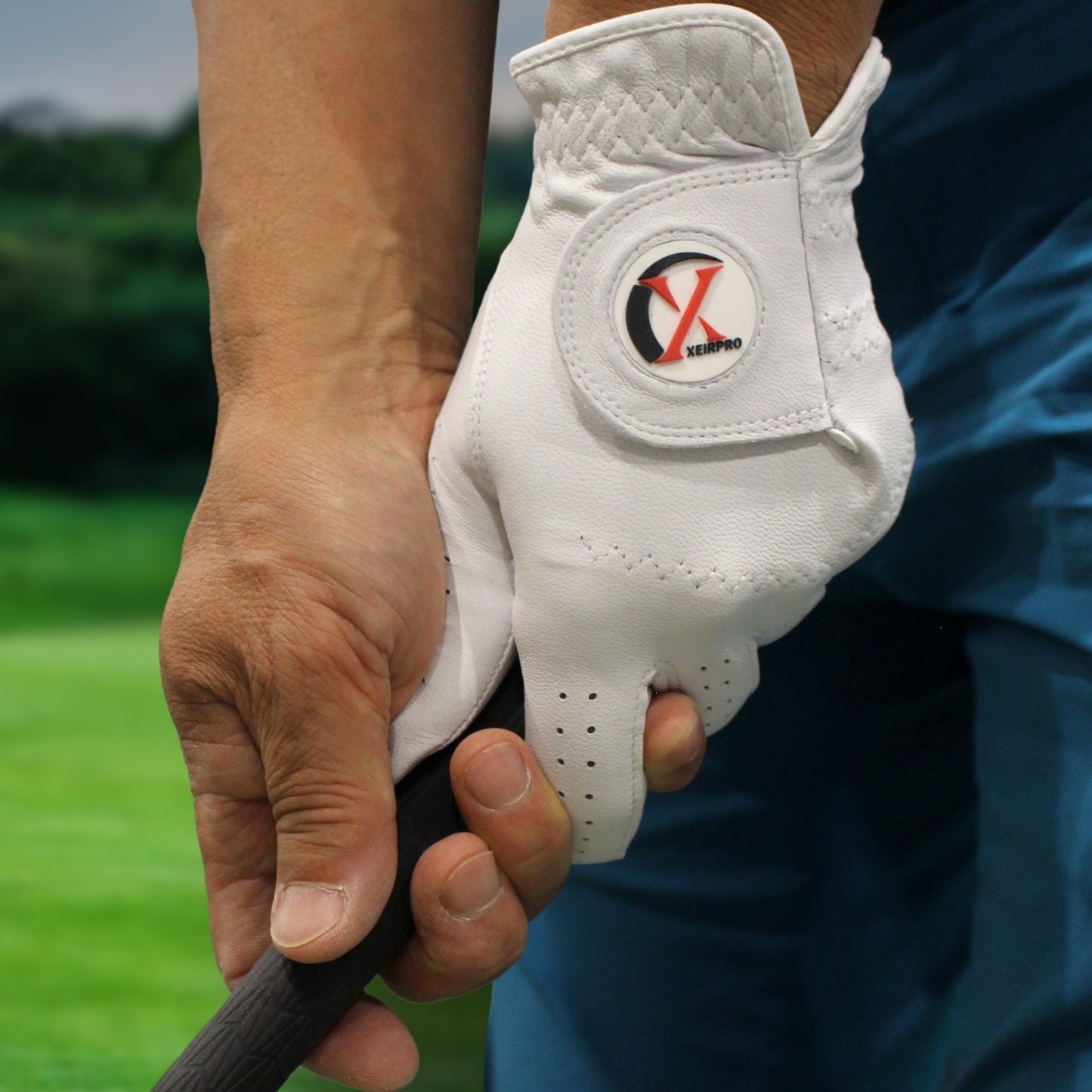 XEIRPRO Men's Golf Gloves (4-Pack, AA Cabretta Leather)