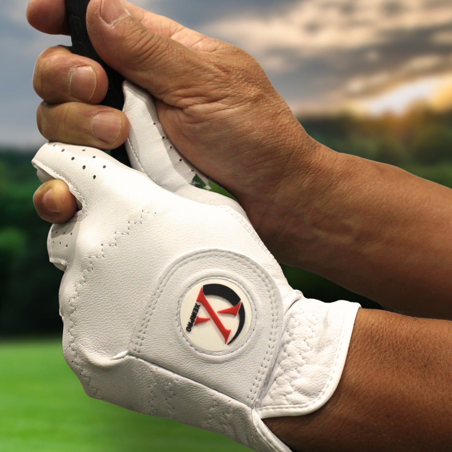 XEIRPRO Men's Golf Gloves (4-Pack, AA Cabretta Leather)