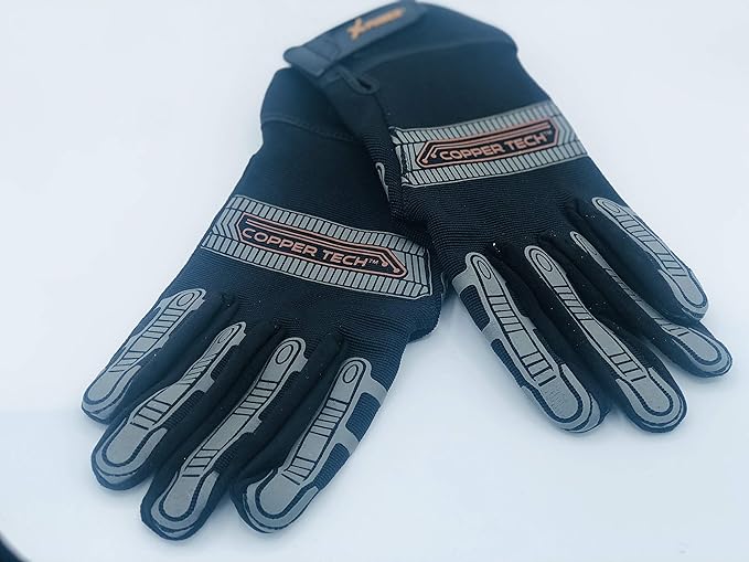 Copper Tech X-power Master Pro Heavy Duty Workman/Mechanics Gloves(PAIR)