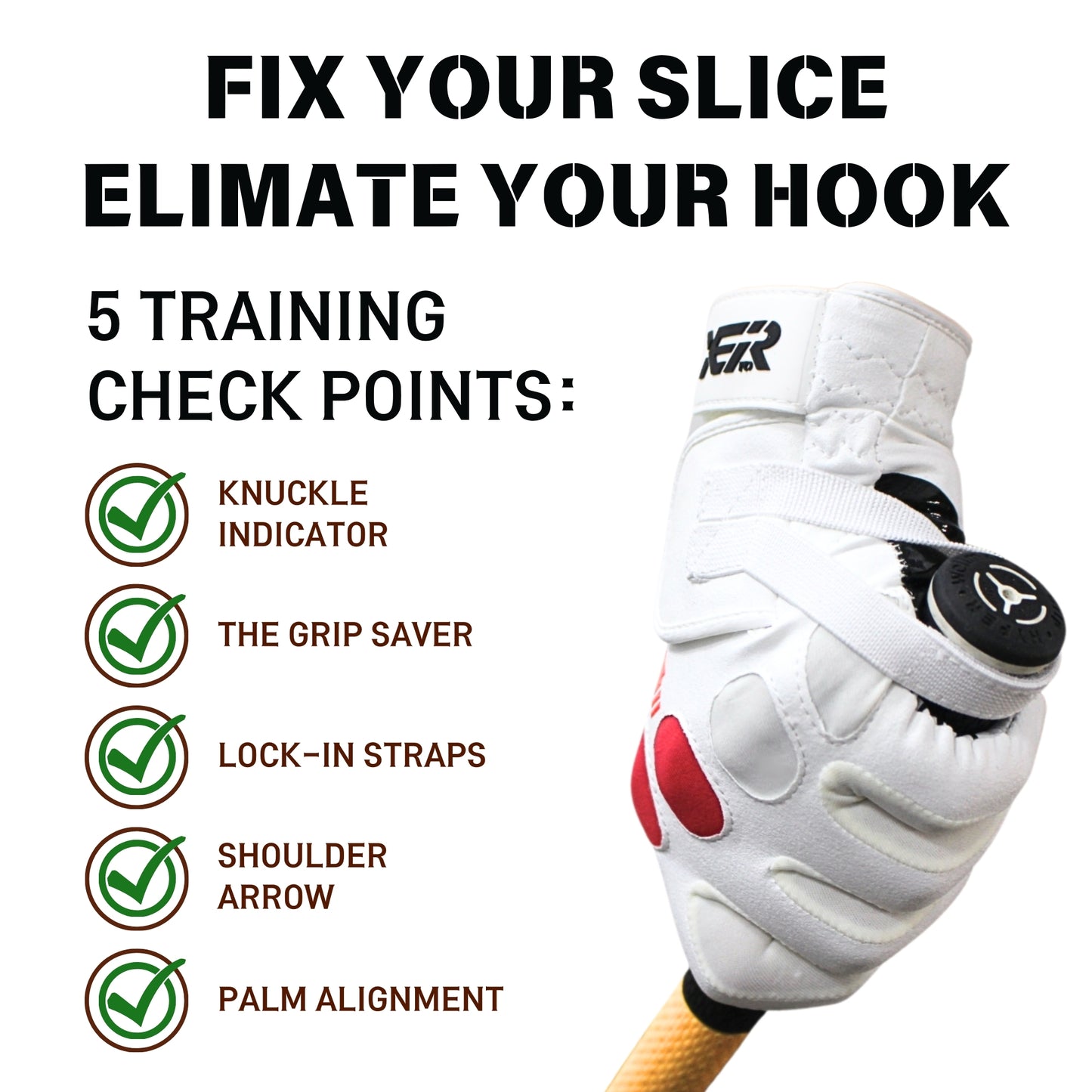 XEIRPRO Golf Training Grip (Unisex)