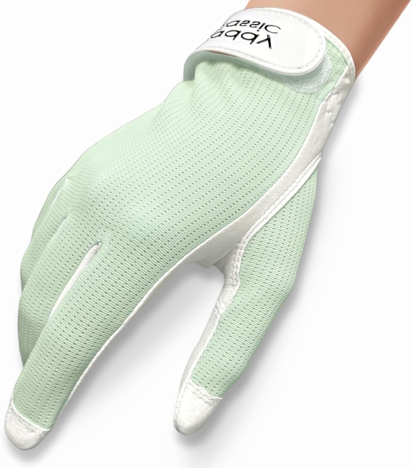 Caddy Classic Ladies Golf Sun Glove Women | Various Stylish Mesh Design for High Breathability | Womens Golf Gloves Worn on Left Hand for Right Handed Golfers| Premium Leather Construction for Comfortable Fit