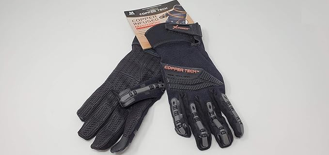 Copper Tech X-power Master Pro Heavy Duty Workman/Mechanics Gloves(PAIR)