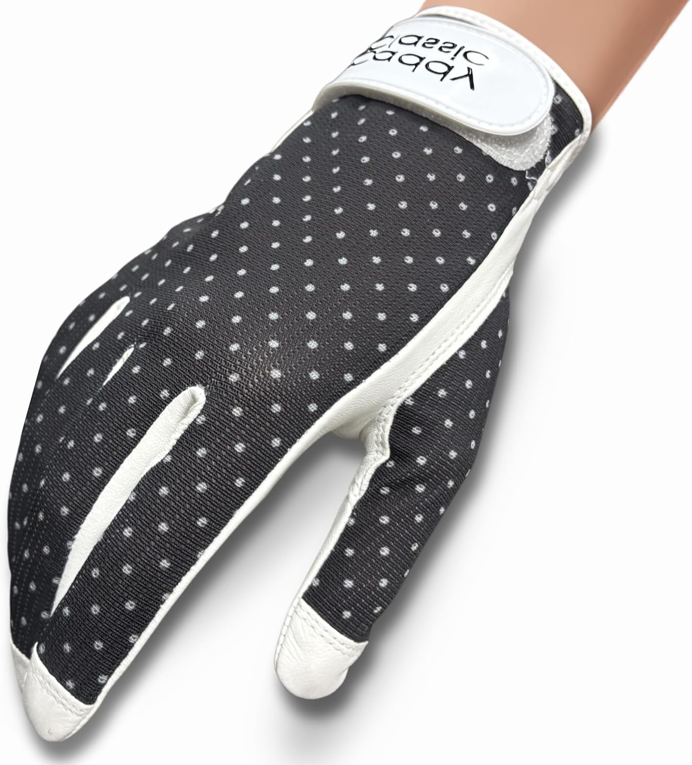 Caddy Classic Ladies Golf Sun Glove Women | Various Stylish Mesh Design for High Breathability | Womens Golf Gloves Worn on Left Hand for Right Handed Golfers| Premium Leather Construction for Comfortable Fit