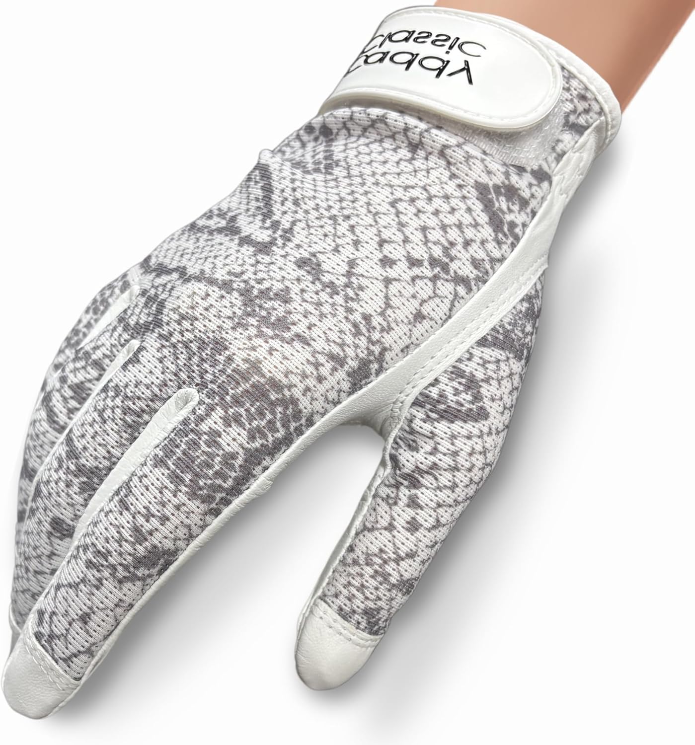 Caddy Classic Ladies Golf Sun Glove Women | Various Stylish Mesh Design for High Breathability | Womens Golf Gloves Worn on Left Hand for Right Handed Golfers| Premium Leather Construction for Comfortable Fit