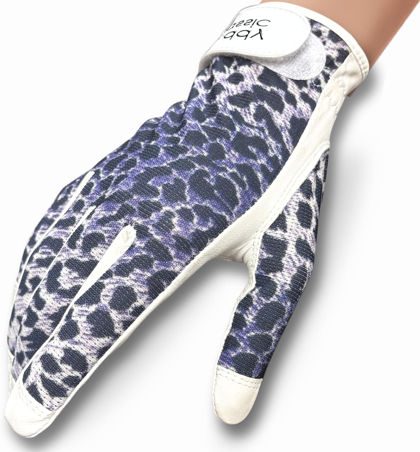 Caddy Classic Ladies Golf Sun Glove Women | Various Stylish Mesh Design for High Breathability | Womens Golf Gloves Worn on Left Hand for Right Handed Golfers| Premium Leather Construction for Comfortable Fit