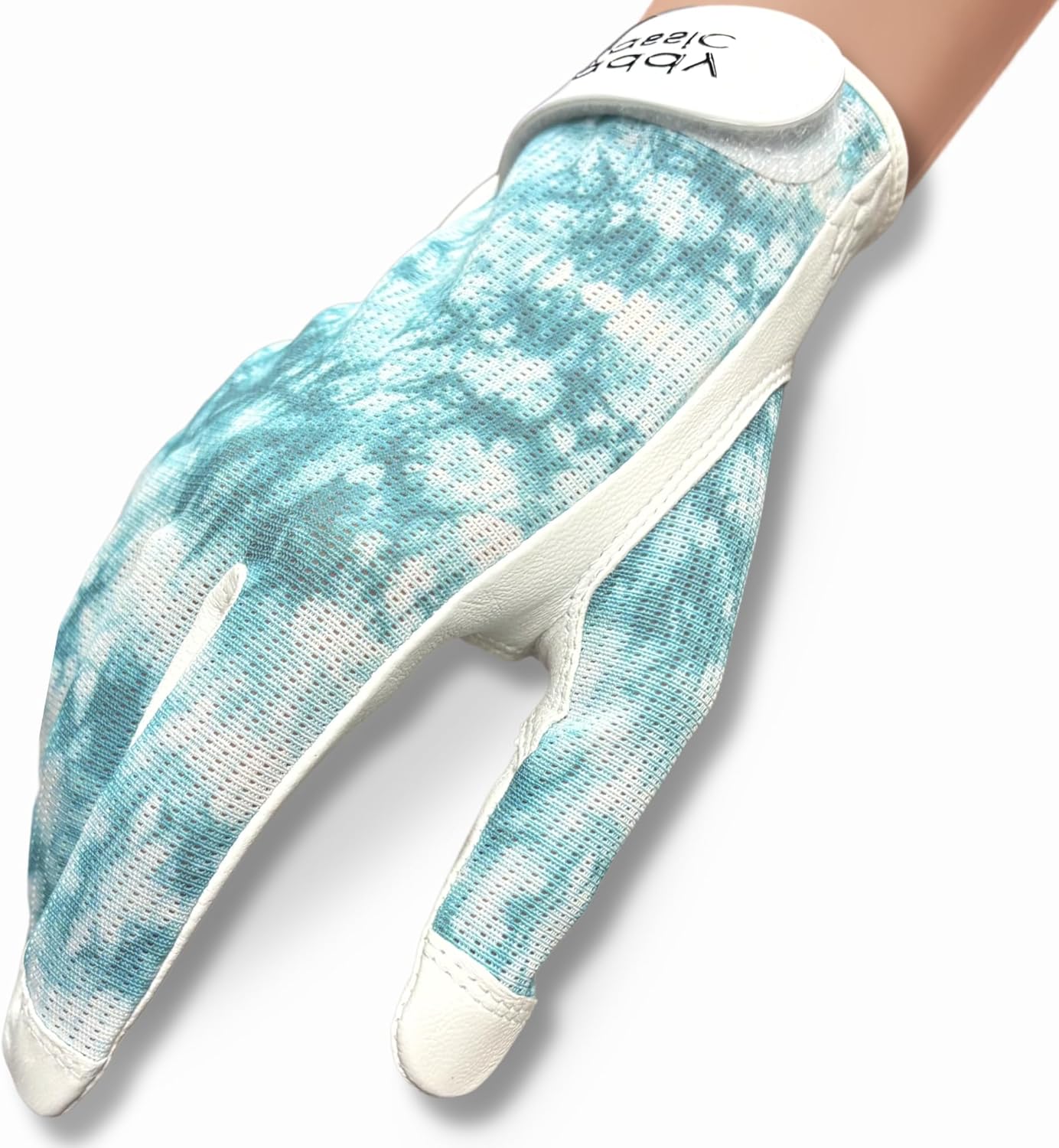 Caddy Classic Ladies Golf Sun Glove Women | Various Stylish Mesh Design for High Breathability | Womens Golf Gloves Worn on Left Hand for Right Handed Golfers| Premium Leather Construction for Comfortable Fit