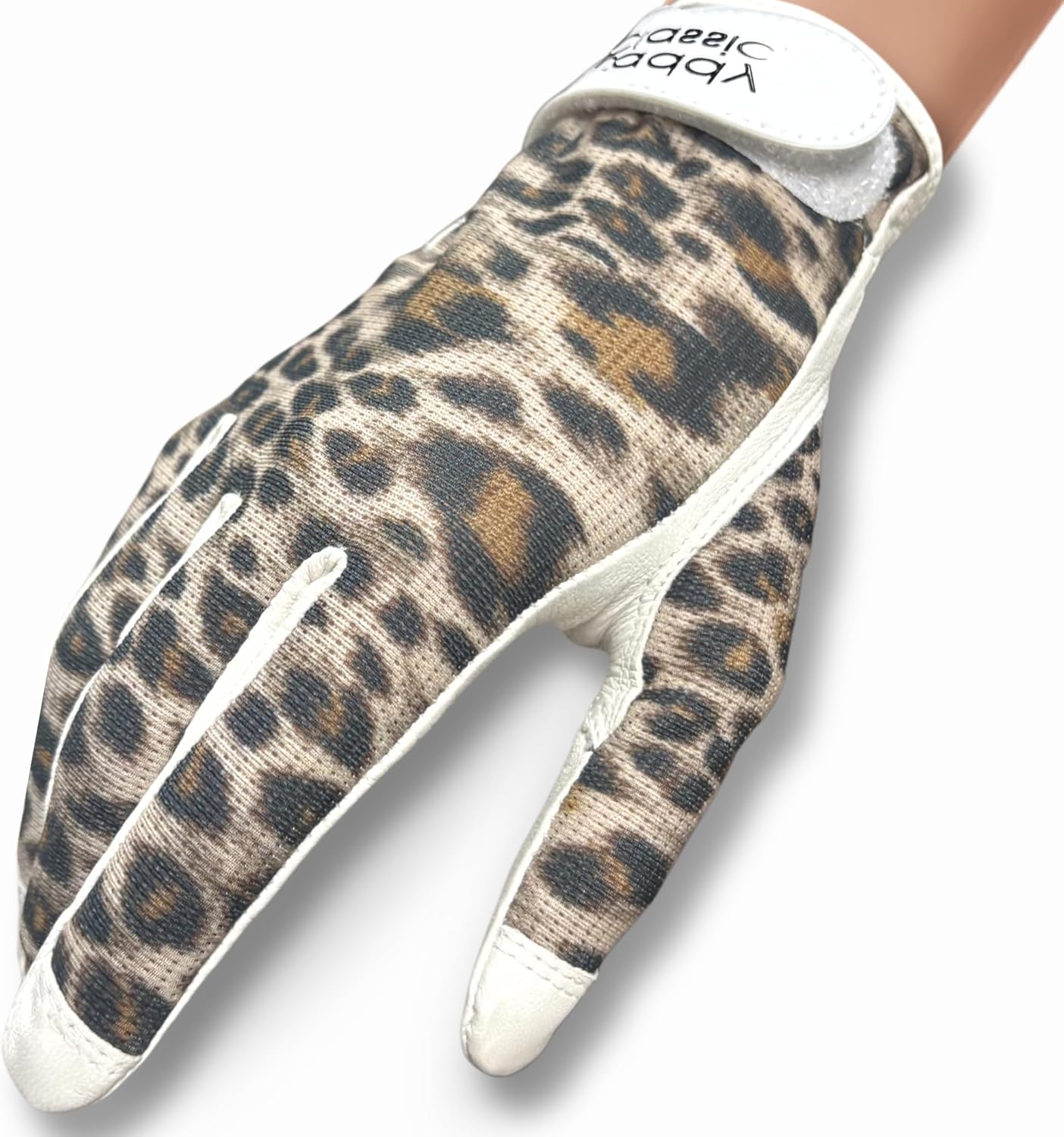 Caddy Classic Ladies Golf Sun Glove Women | Various Stylish Mesh Design for High Breathability | Womens Golf Gloves Worn on Left Hand for Right Handed Golfers| Premium Leather Construction for Comfortable Fit