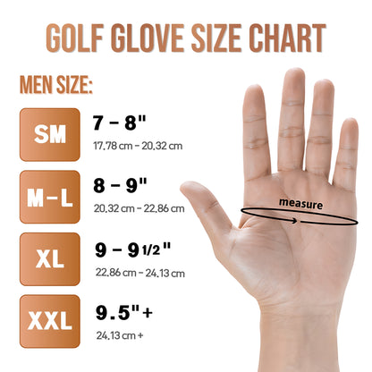 Copper Tech Men's Golf Gloves 2-Pack