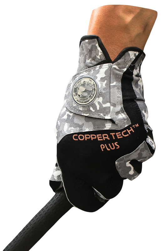 Copper Tech Plus Men's Golf Glove (Camouflage Edition)
