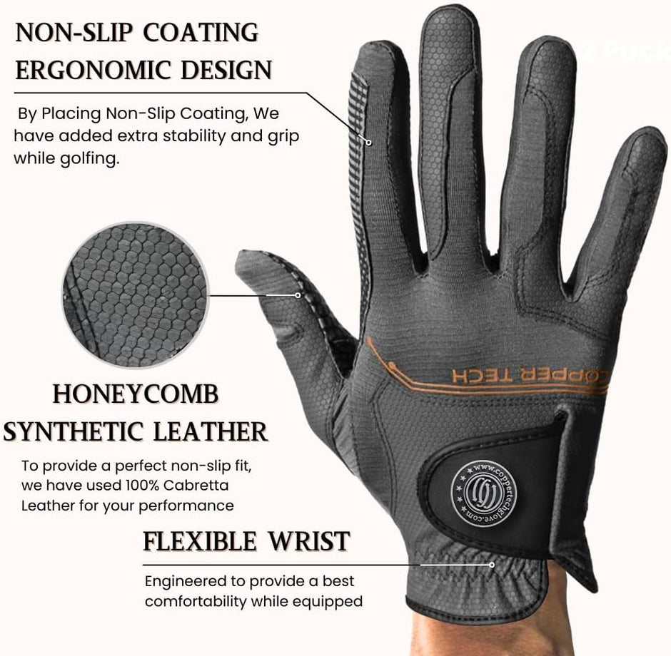 Coppar Tech Copper Tech Official Site | Copper-Infused Golf Gloves for Men & Women