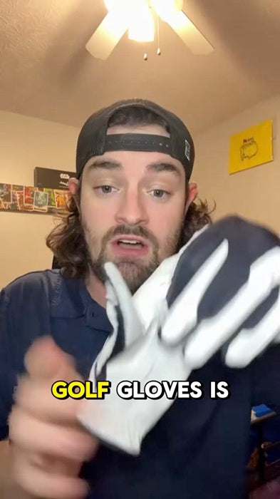 Customer golf glove video