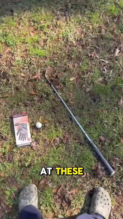 Customer golf glove video